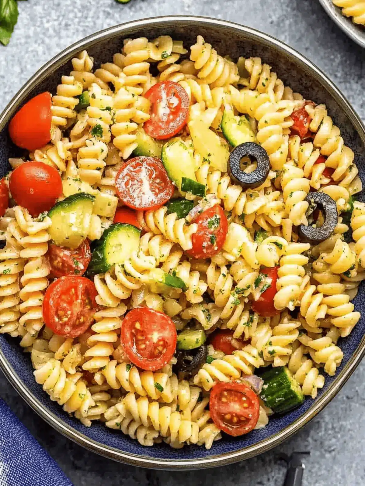Quick and Easy Vegan Pasta Salad