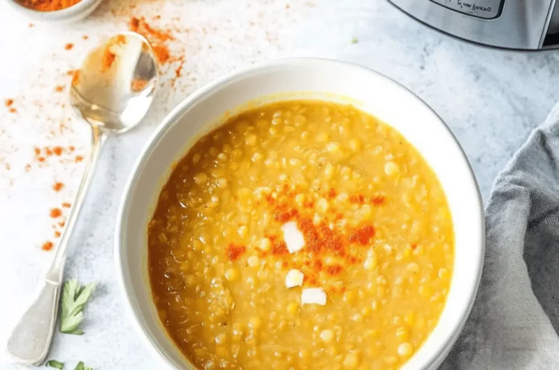 Lemon Lentil Soup (Instant Pot or Stove Top)