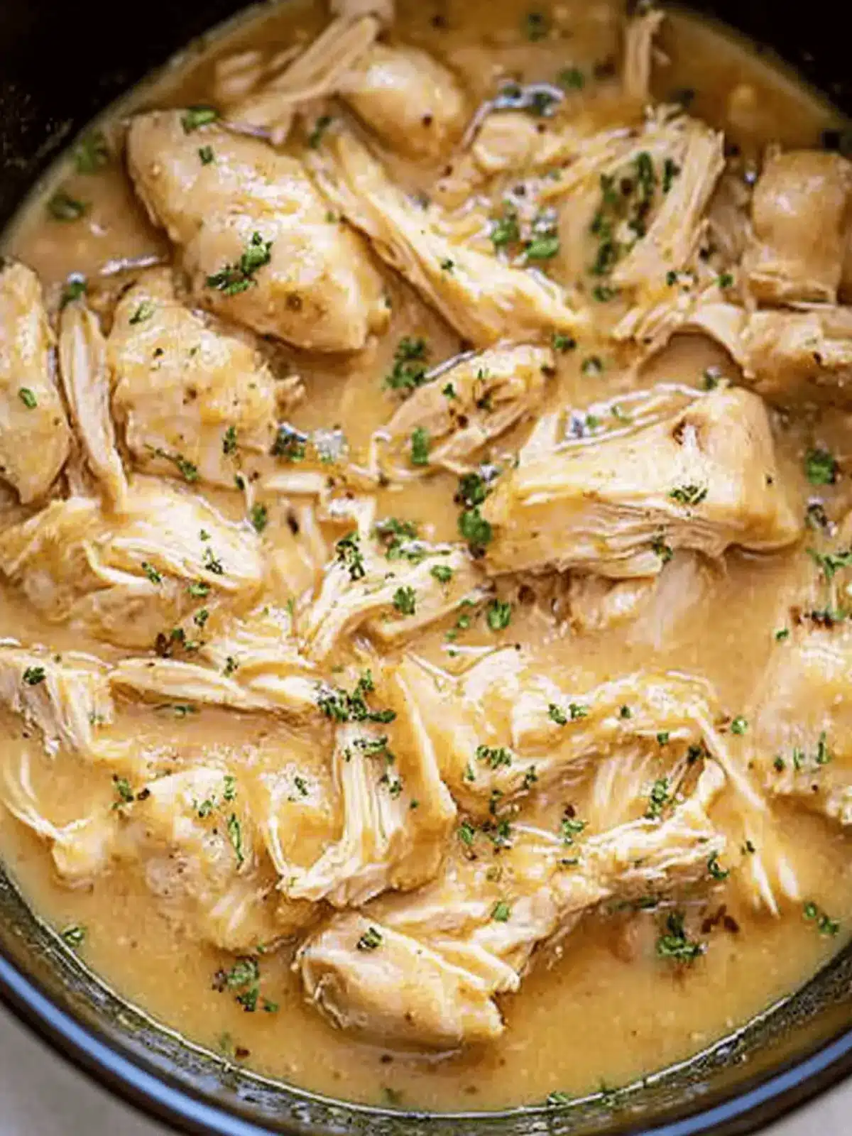 Crockpot Chicken & Gravy