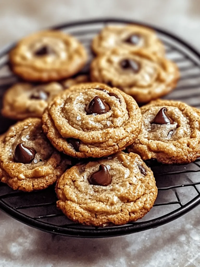 Gooey Salted Tahini Chocolate Chip Cookies for a Nutty Treat 3 Gooey Salted Tahini Chocolate Chip Cookies with a Nutty Twist