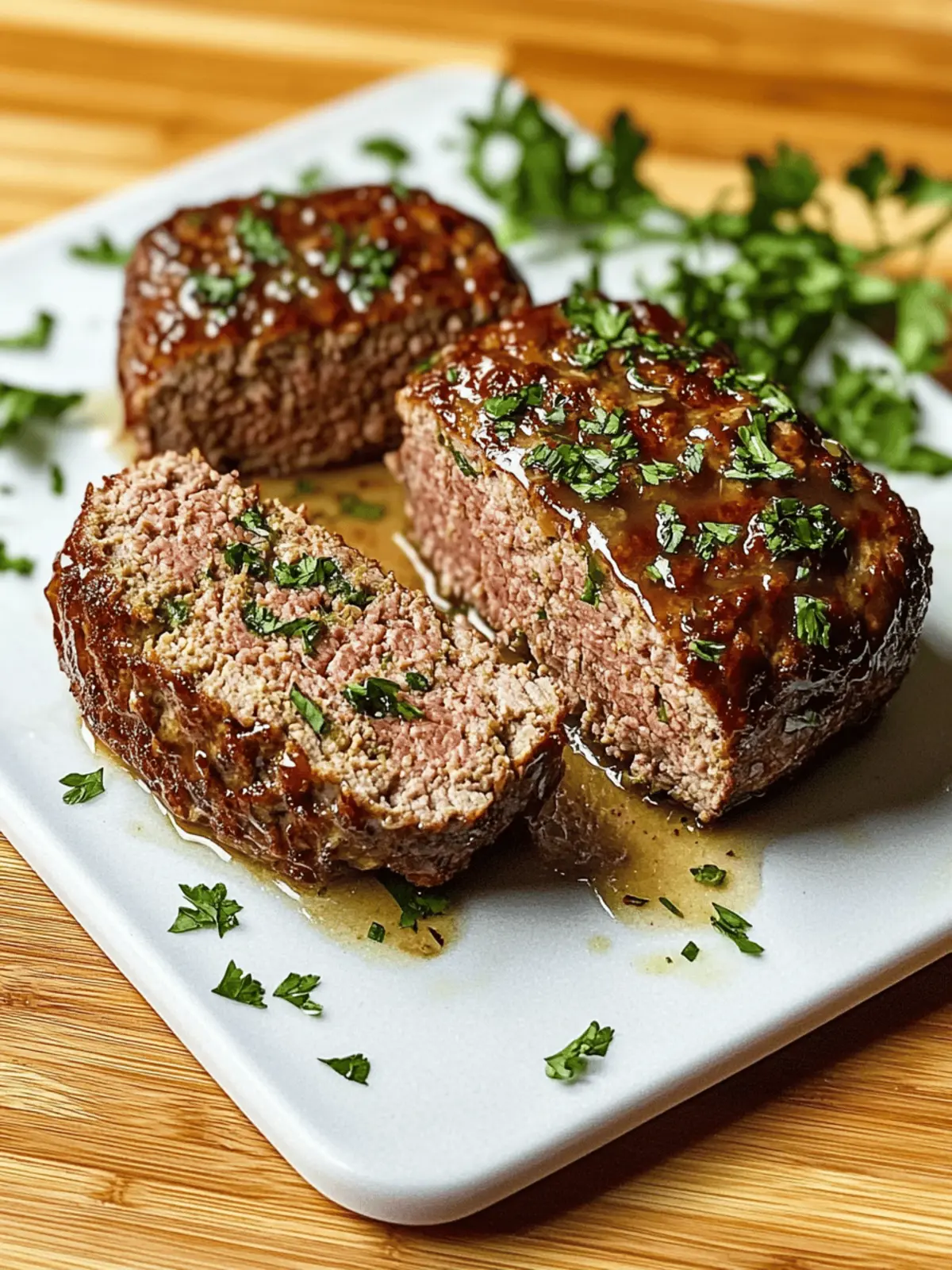 Crispy Glazed Air Fryer Meatloaf Delight