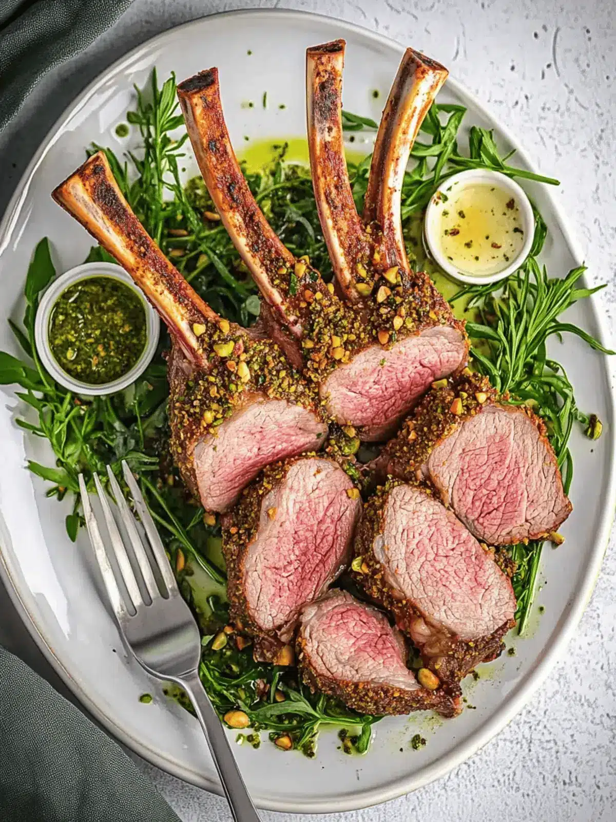 Pistachio Crusted Rack of Lamb Recipe