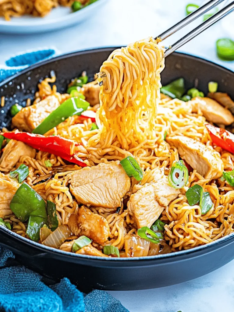 Savory Chicken Ramen Stir Fry for Quick Weeknight Comfort 4 Chicken Ramen Stir Fry