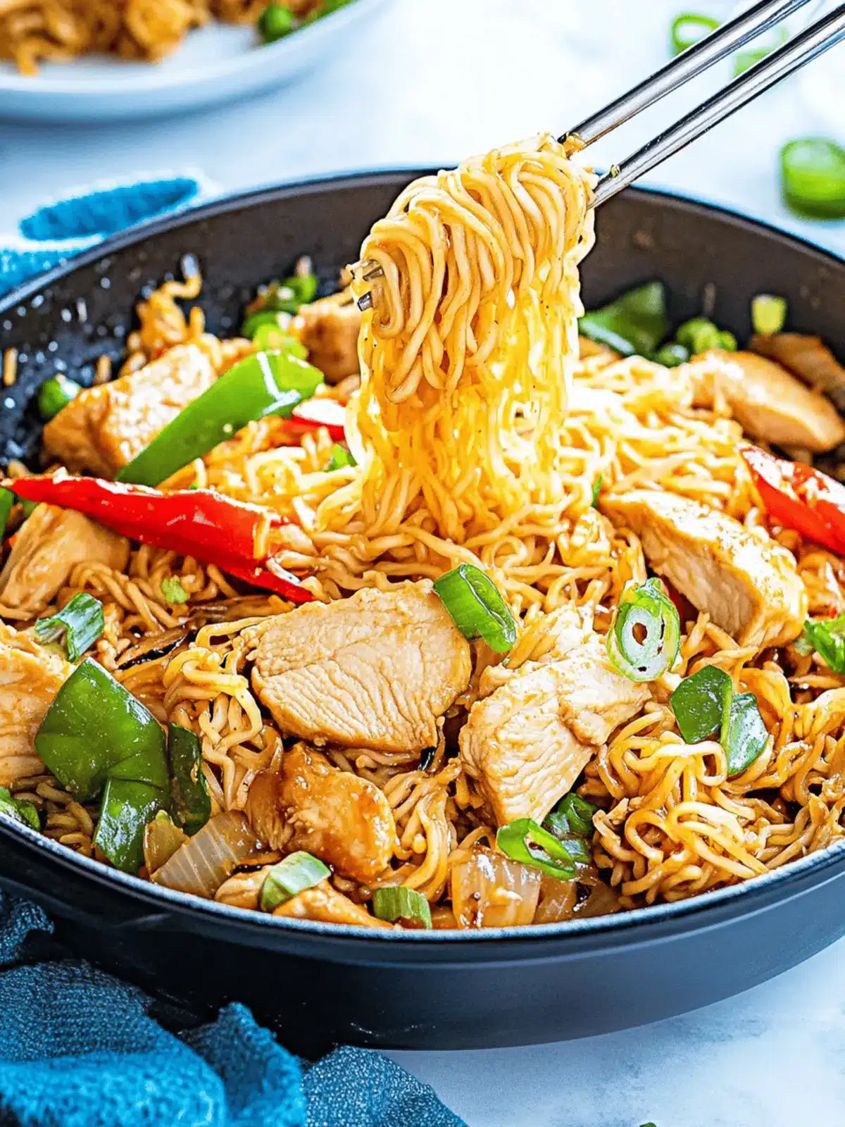 Chicken Ramen Stir Fry