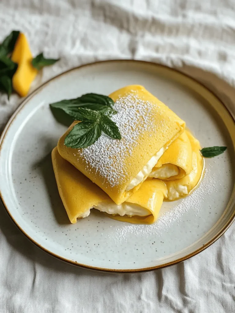 Mango Pancakes - Desert Island Dishes