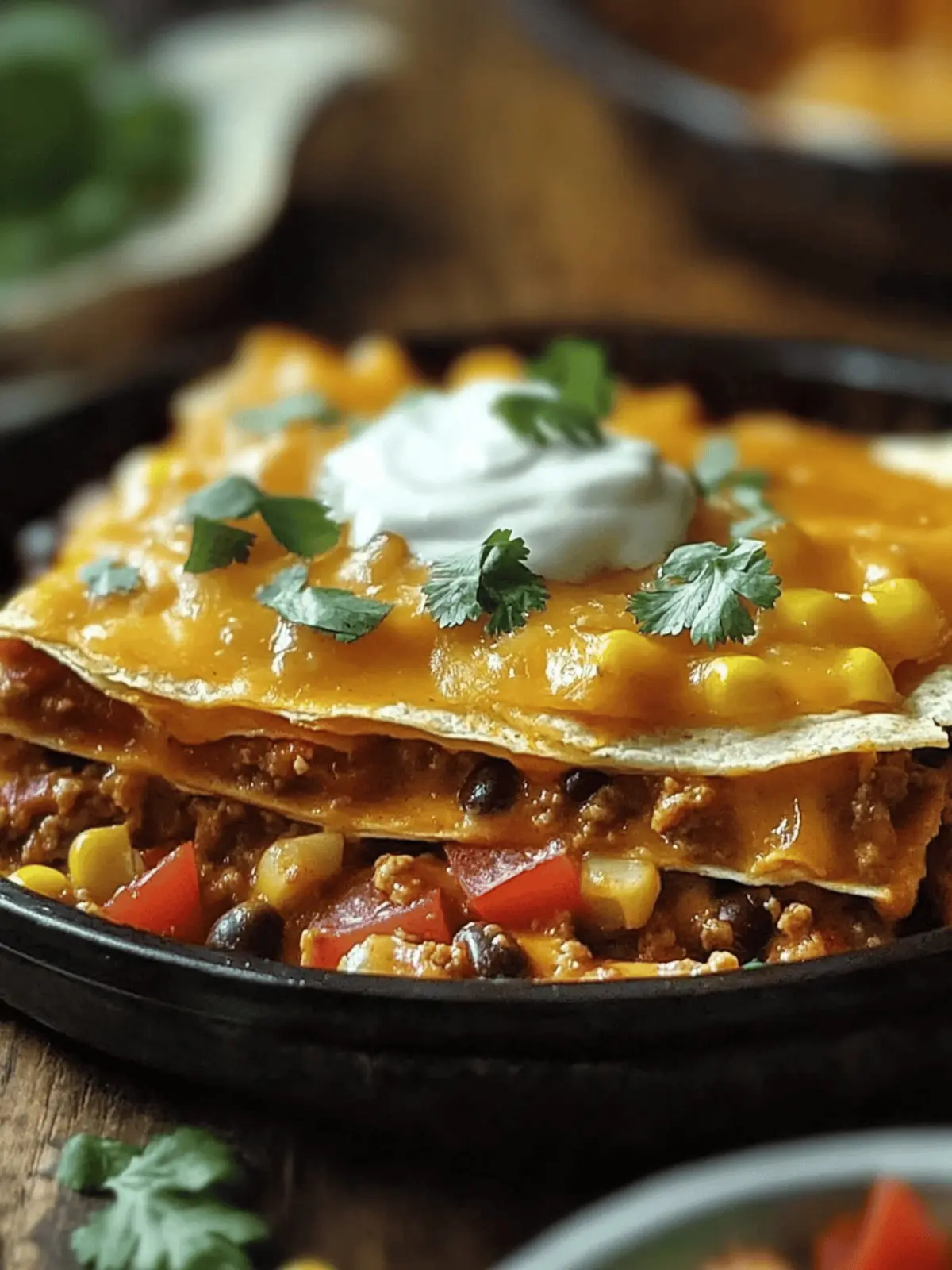 Mexican Tortilla Casserole