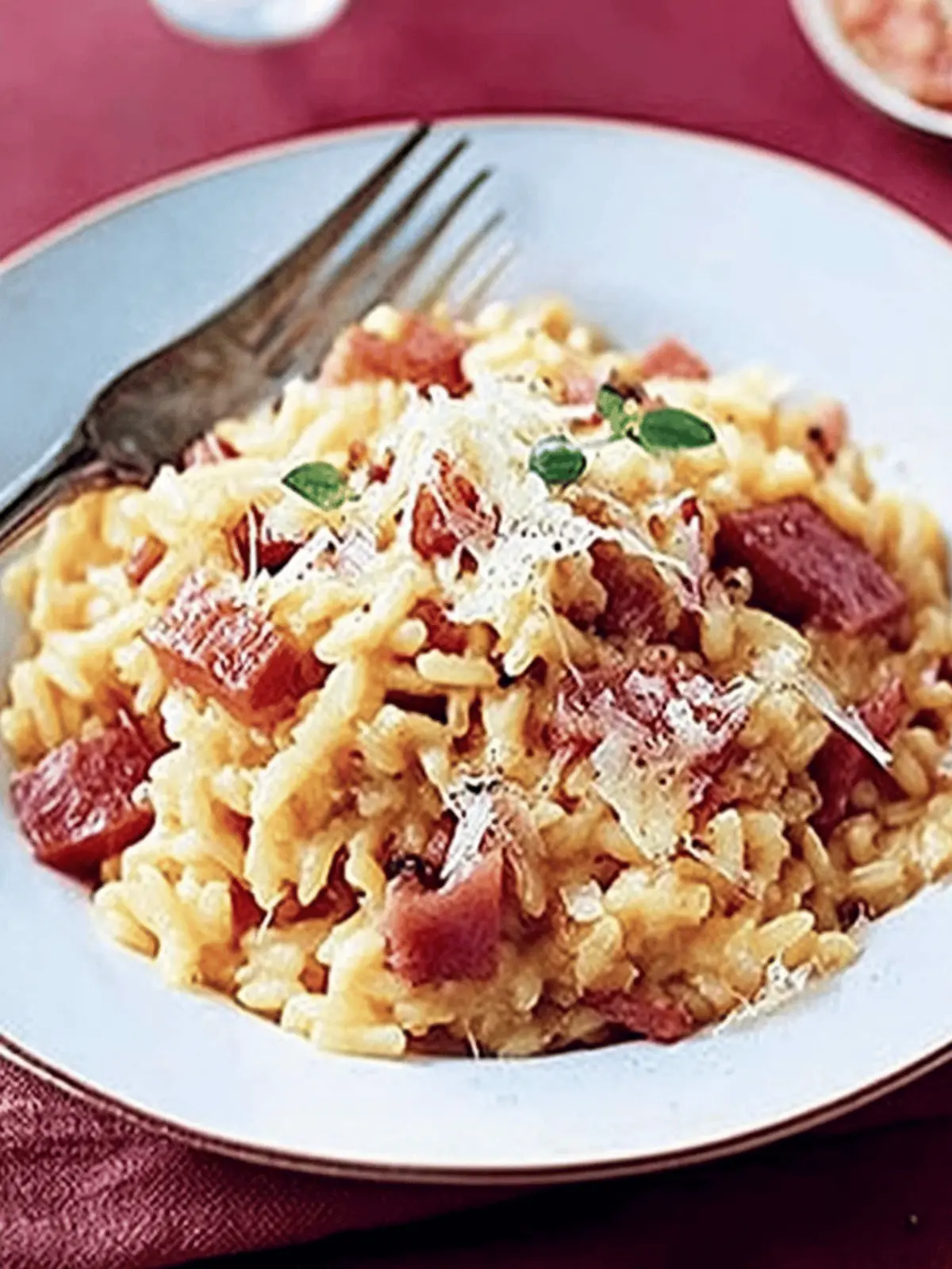 Creamy Oven-Baked Risotto with Bacon and Cherry Tomatoes 5 Oven-baked risotto