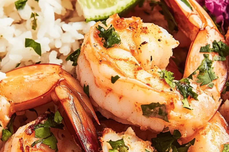 Coconut Lime Shrimp Bowls