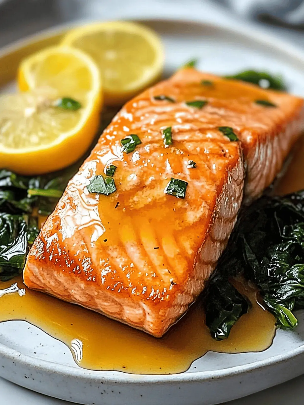 Honey Glazed Salmon