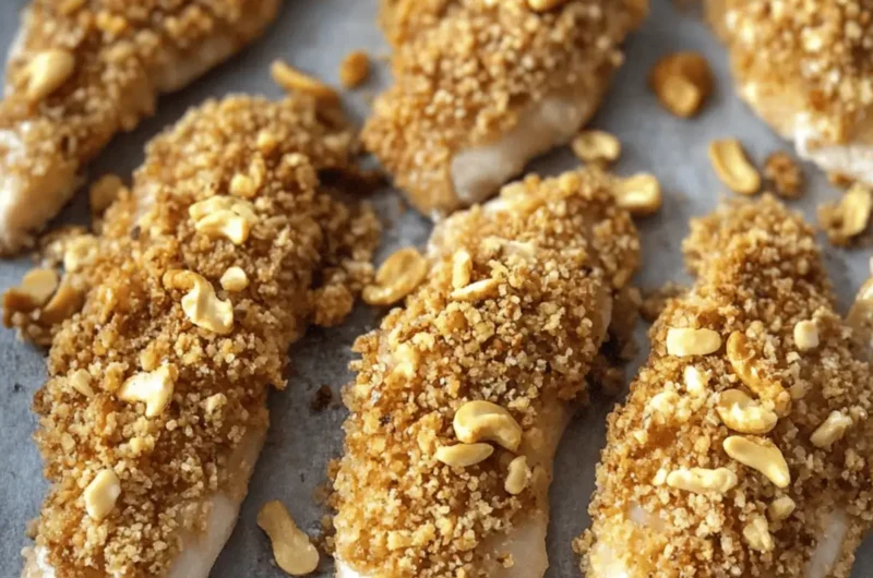 Whole 30 Cashew Crusted Chicken