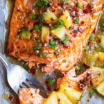 Baked Pineapple Salmon