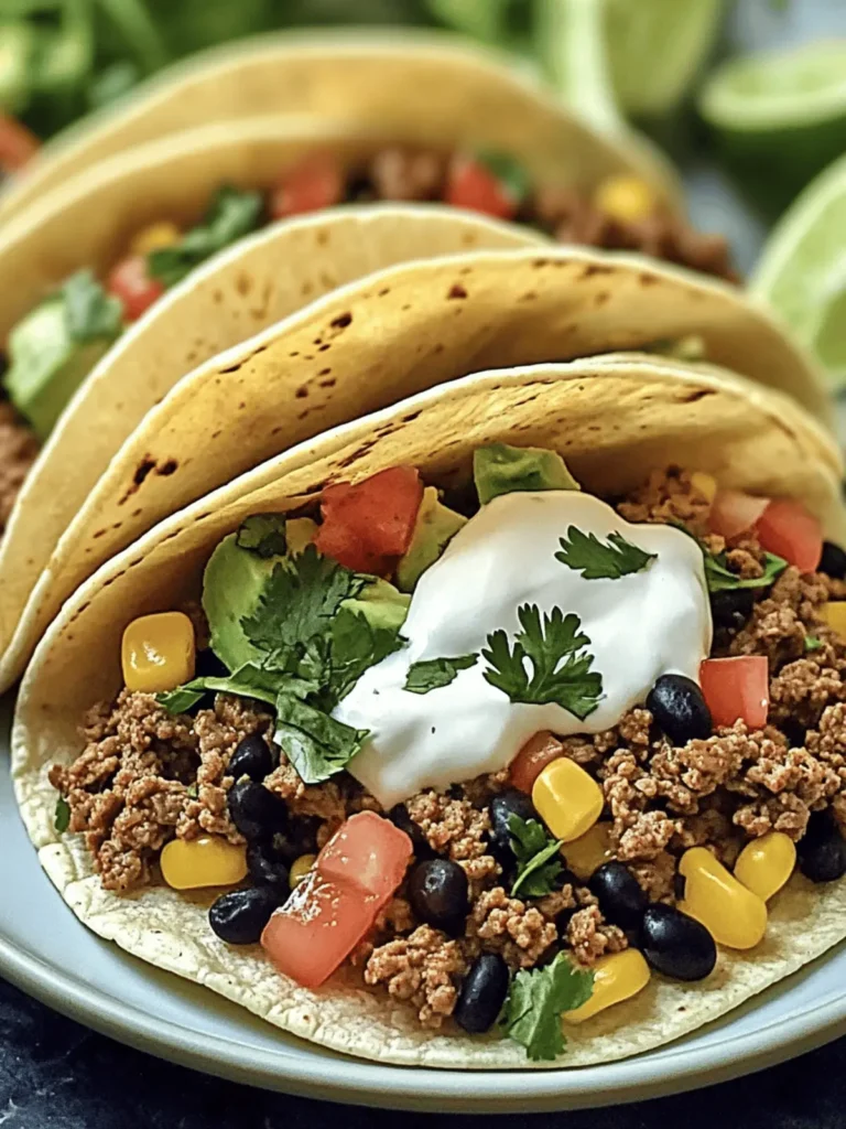Classic Beef Taco Dinner