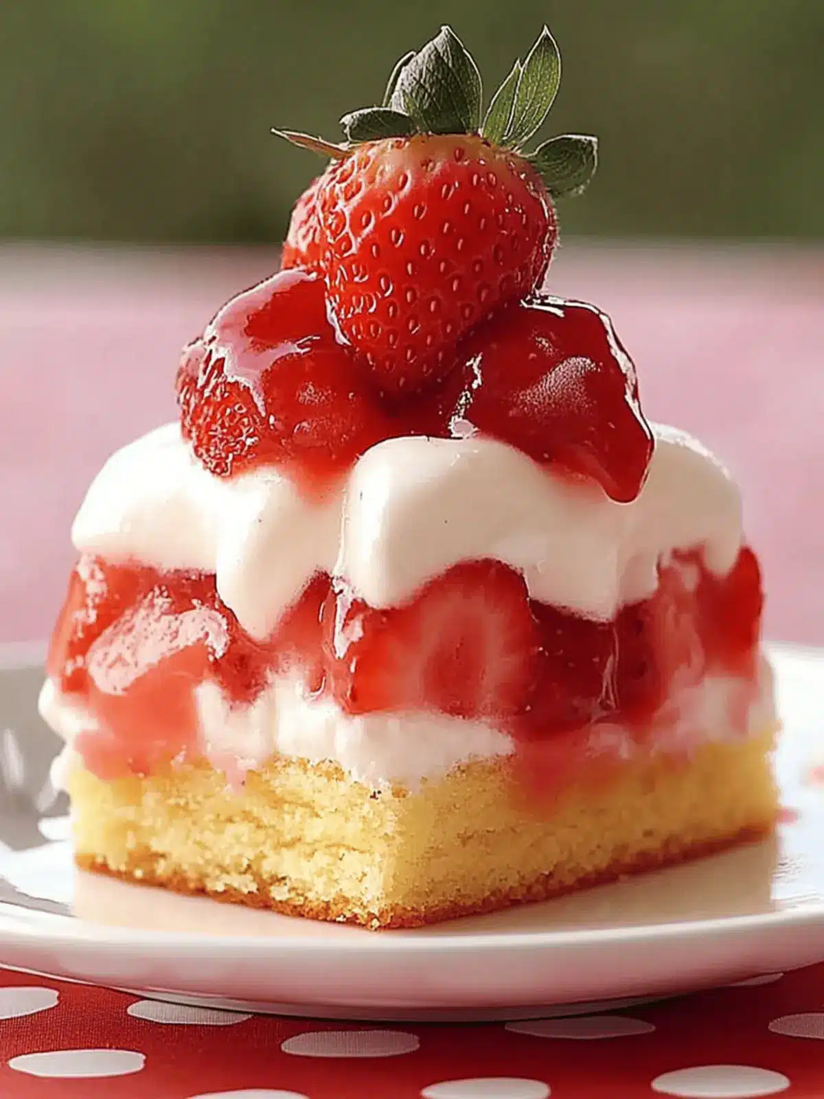 Strawberry Twinkie Dessert