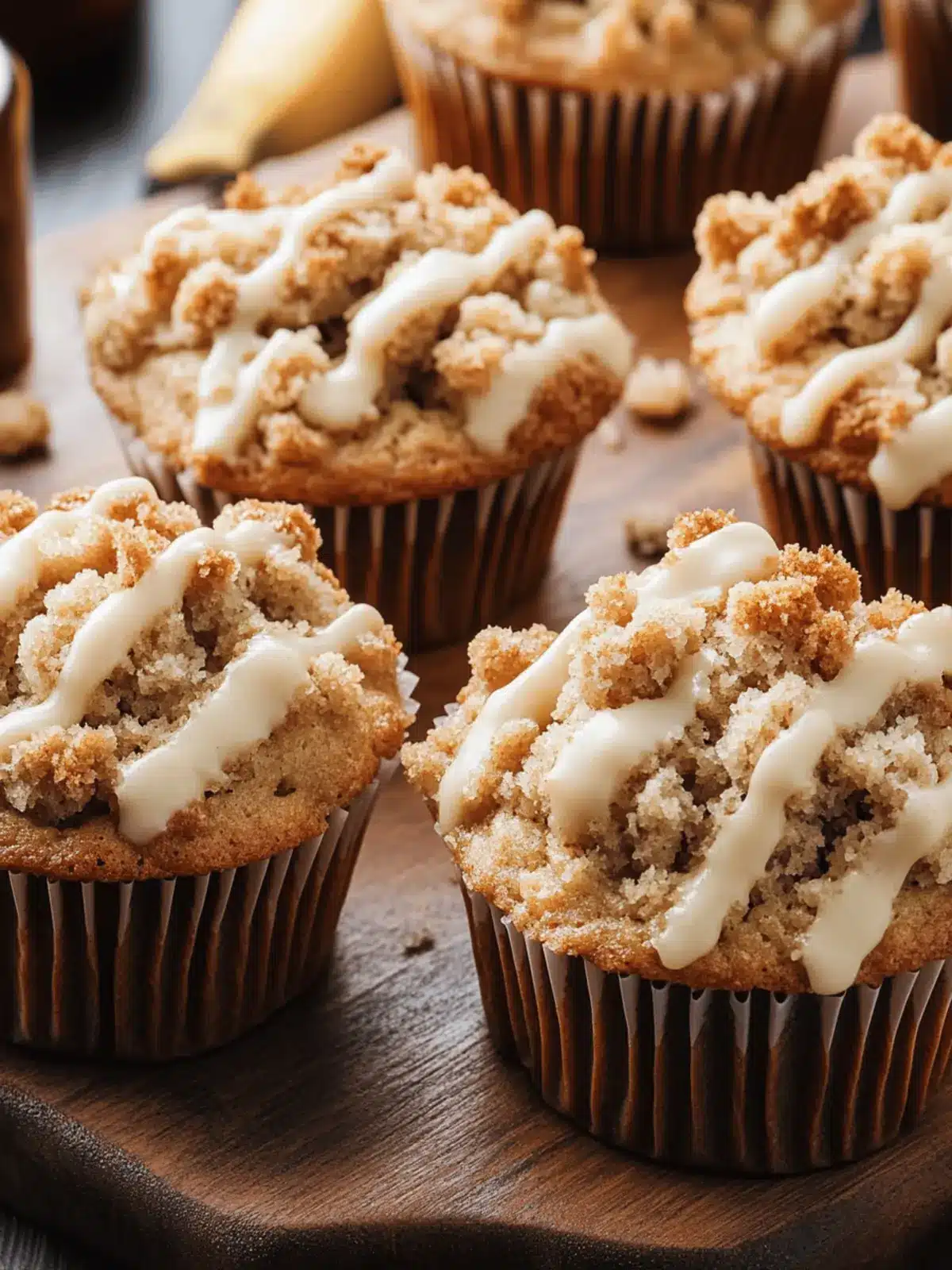 Banana Crumb Muffins