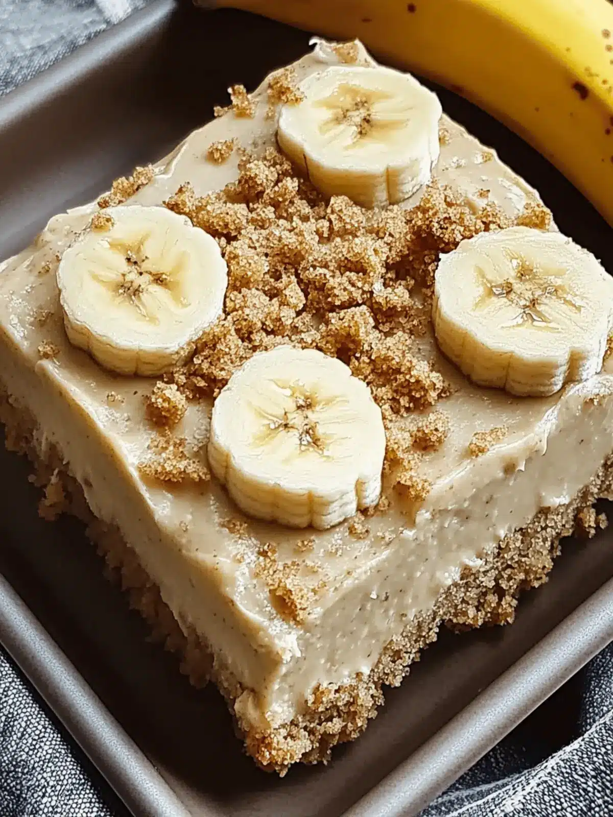 Banana Bread Bars with Brown Butter Frosting