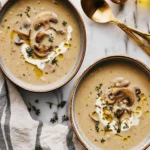 Creamy Mushroom Soup Recipe - Love and Lemons