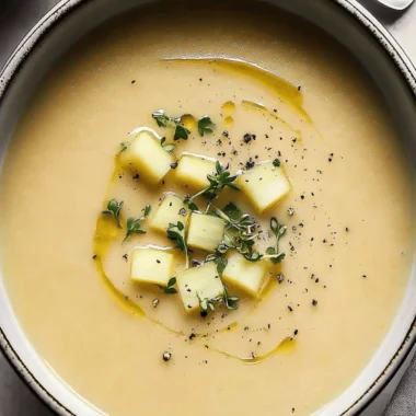 Rustic Celeriac Soup