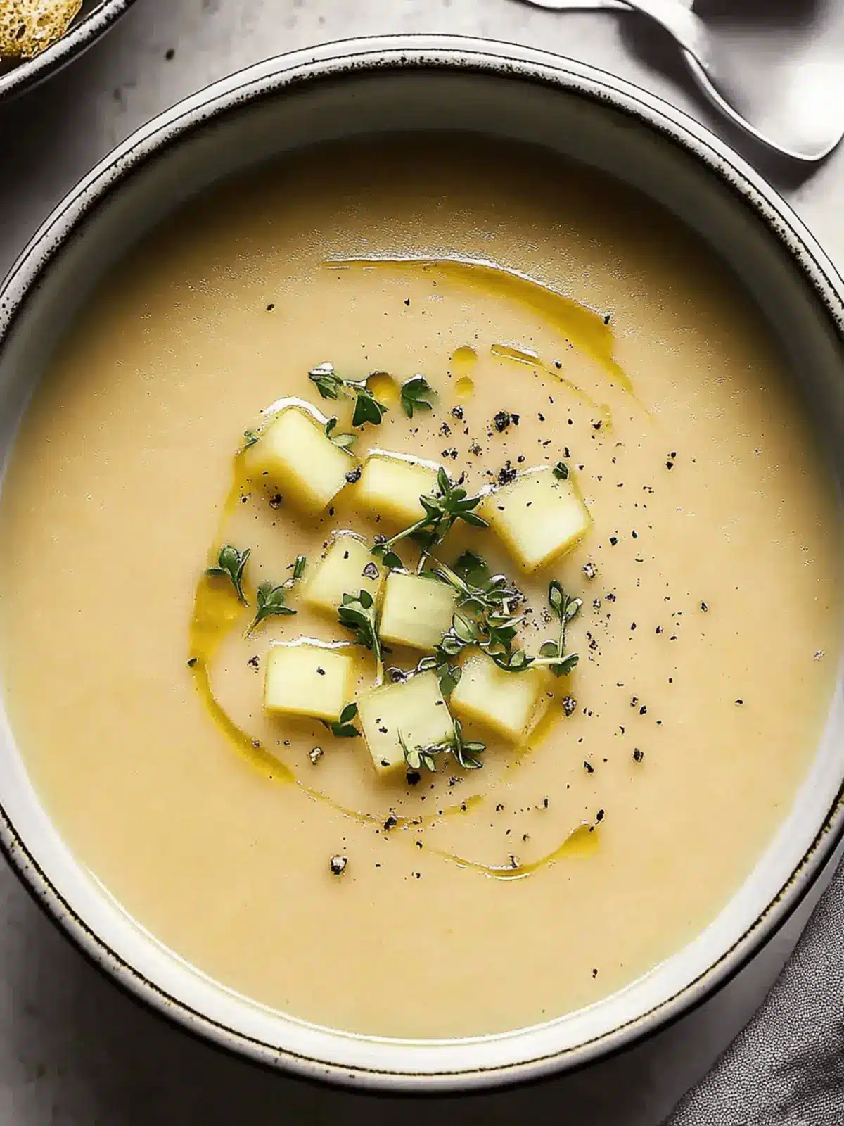 Rustic Celeriac Soup