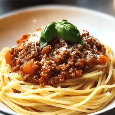 Spaghetti Bolognese