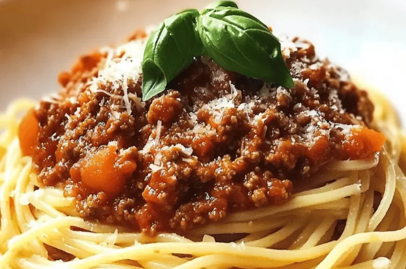 Spaghetti Bolognese