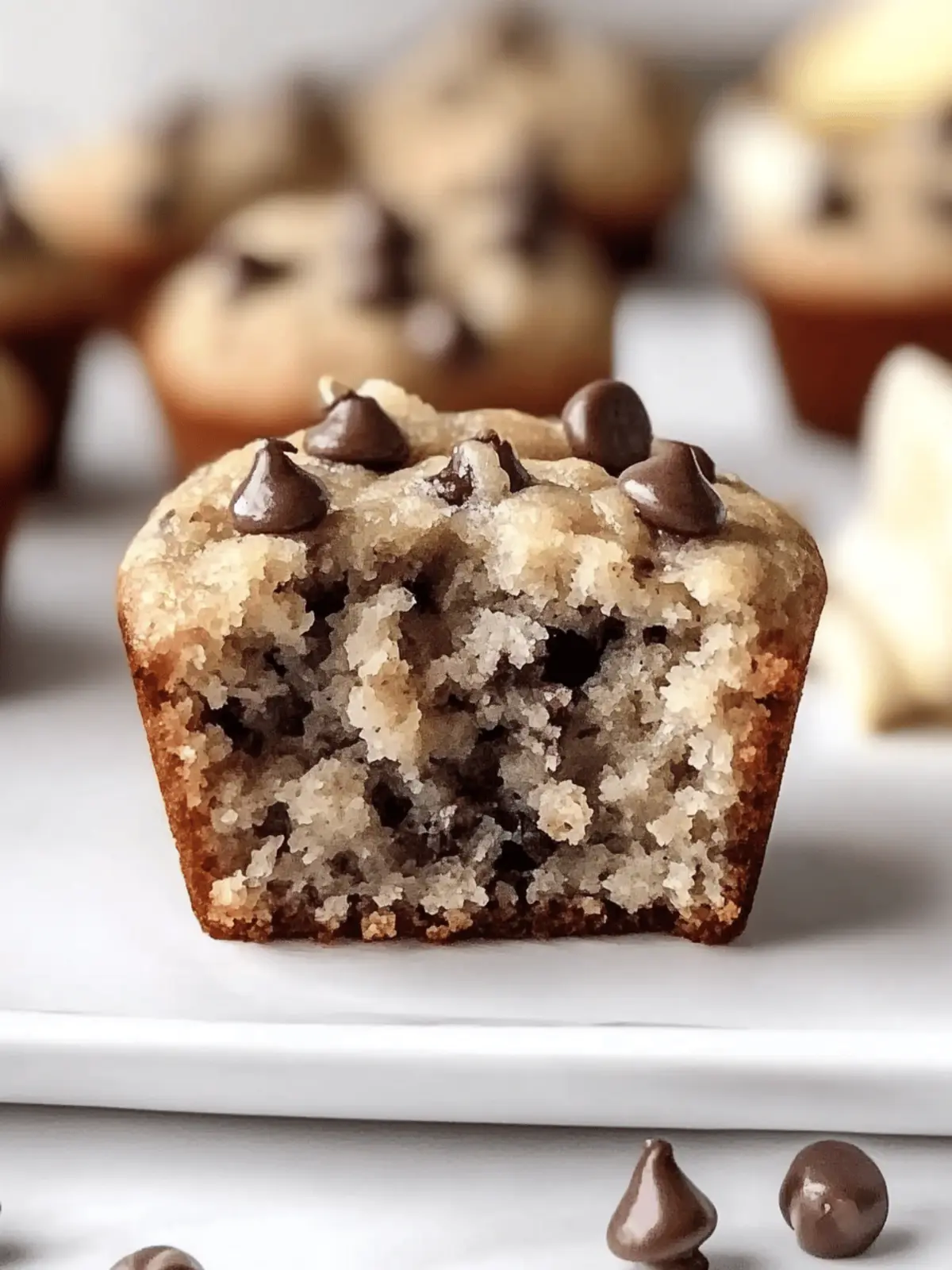 Healthy Banana Bread Protein Muffins
