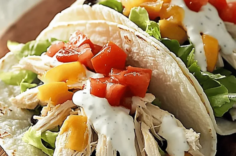 Ranch Chicken Tacos
