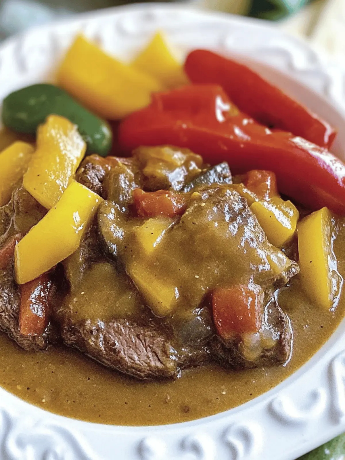 Grandma’s Slow Cooker Swiss Steak