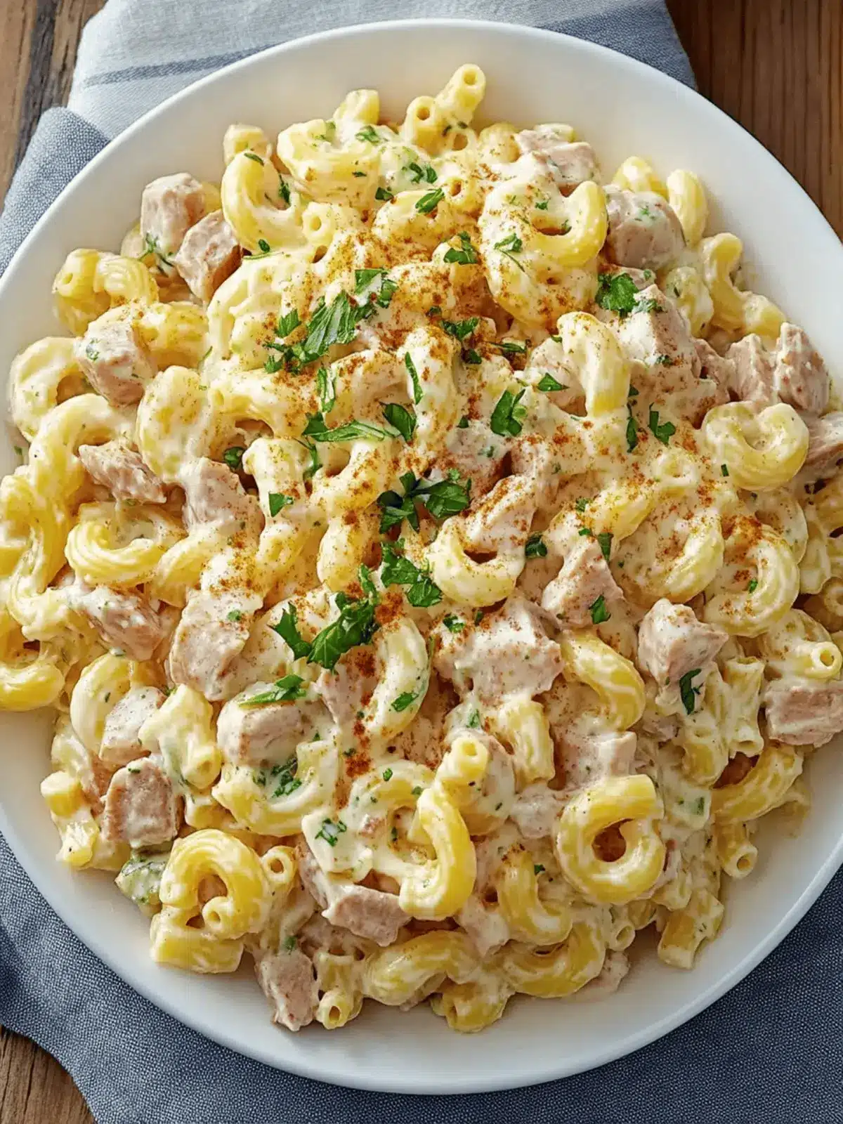 Tuna Macaroni Salad Recipe: Easy & Make-Ahead Friendly