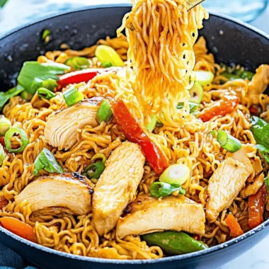 Chicken Ramen Stir Fry