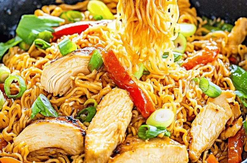 Chicken Ramen Stir Fry