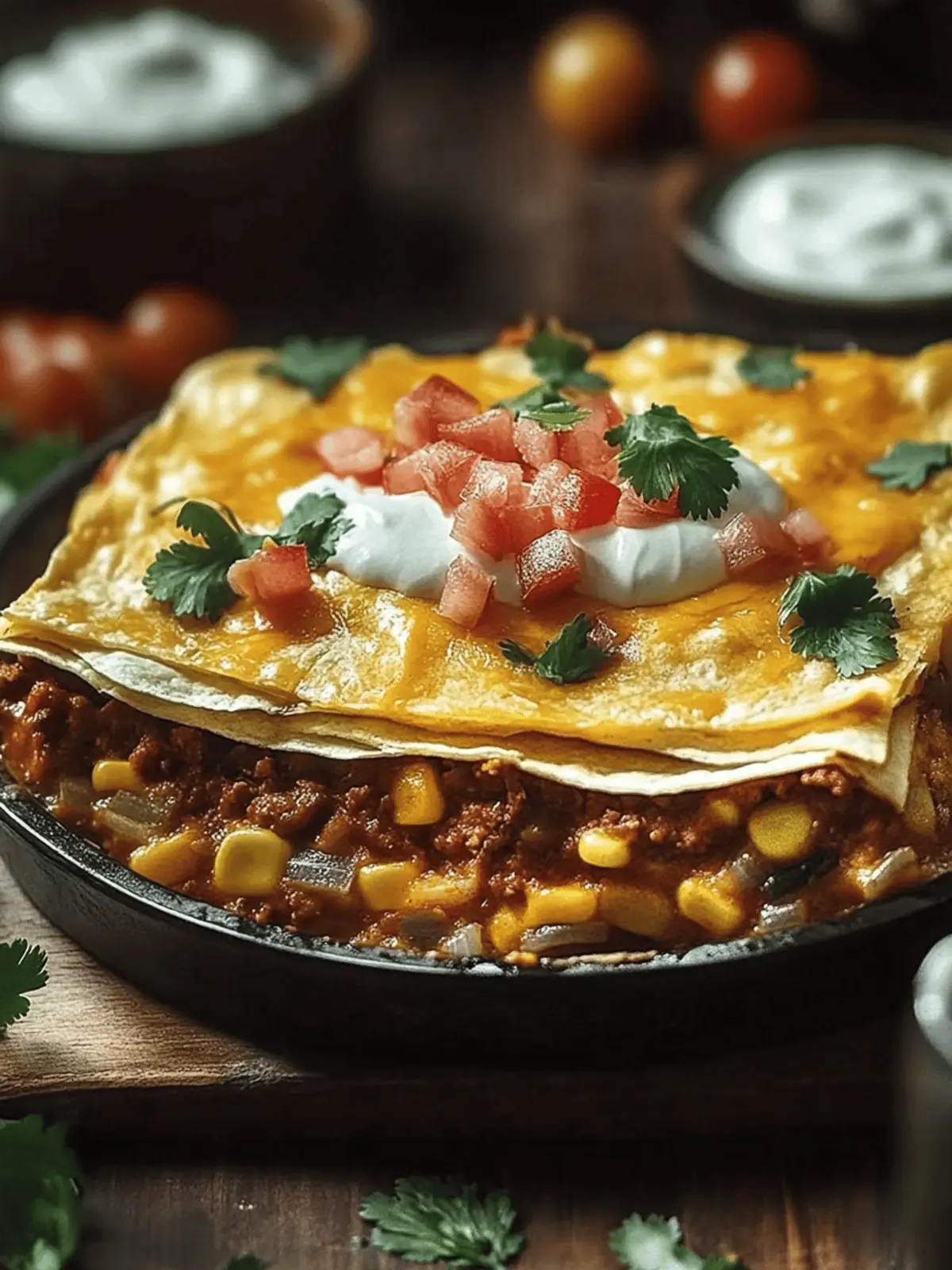 Mexican Tortilla Casserole