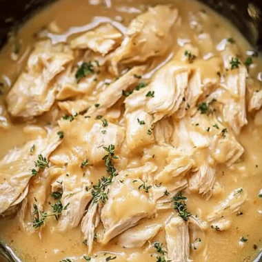 Crockpot Chicken & Gravy