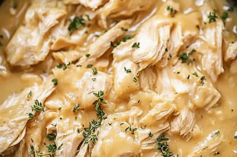 Crockpot Chicken & Gravy