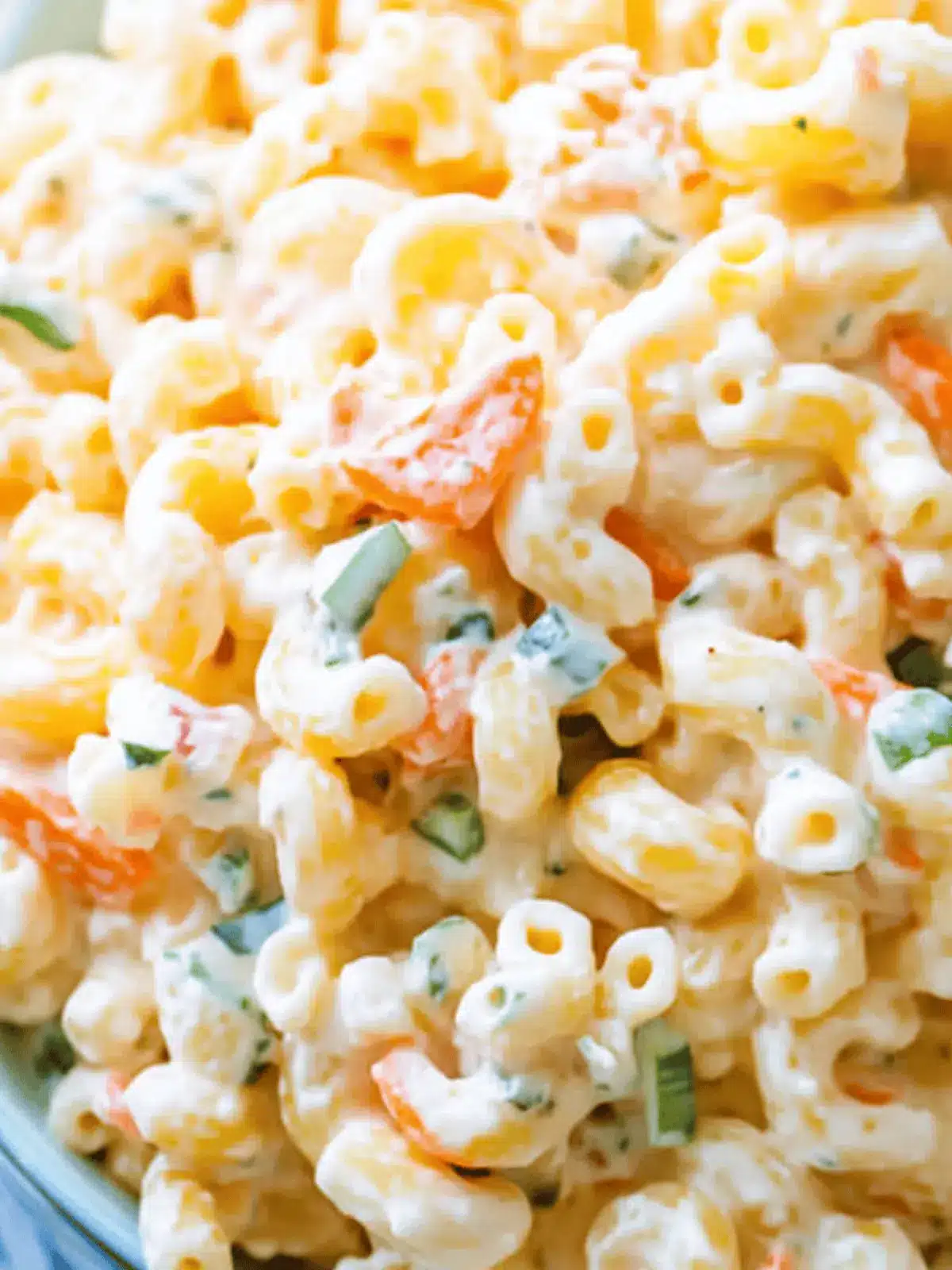 Hawaiian Macaroni Salad - THIS IS NOT DIET FOOD