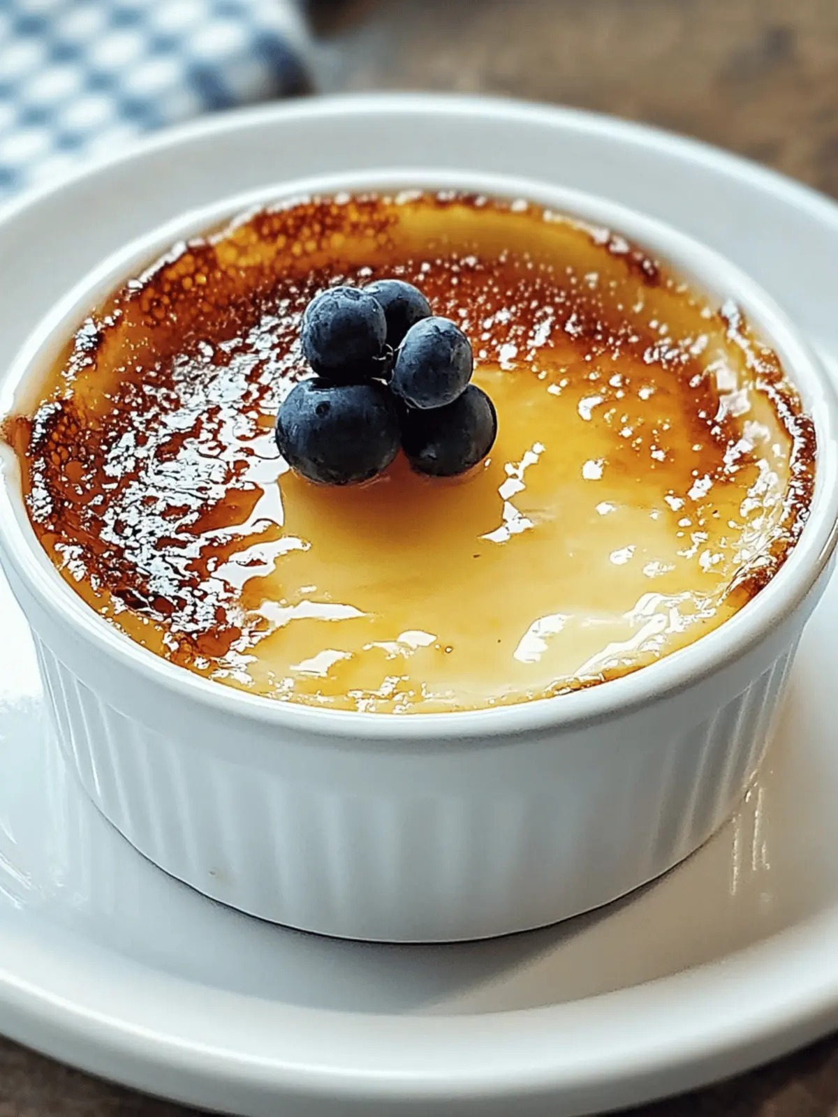 Crème Brûlée