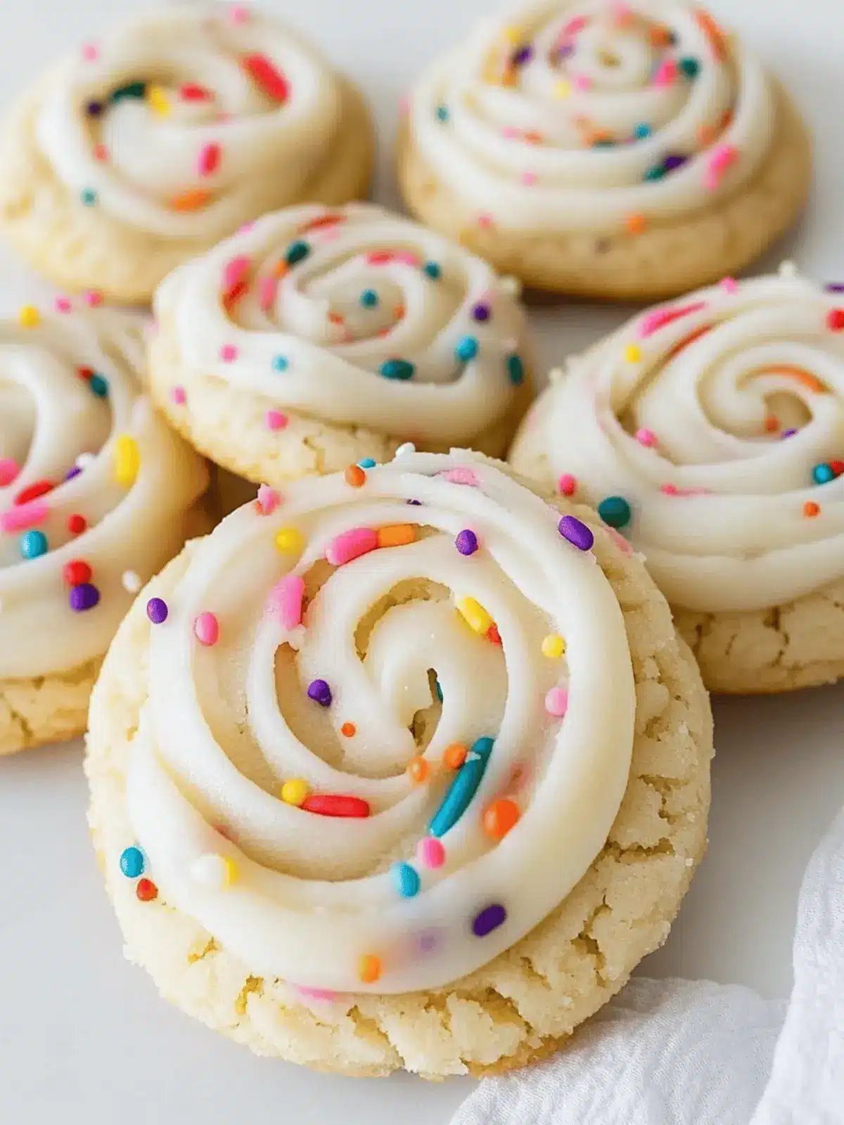 Crumbl Birthday Cake Cookie Copycat