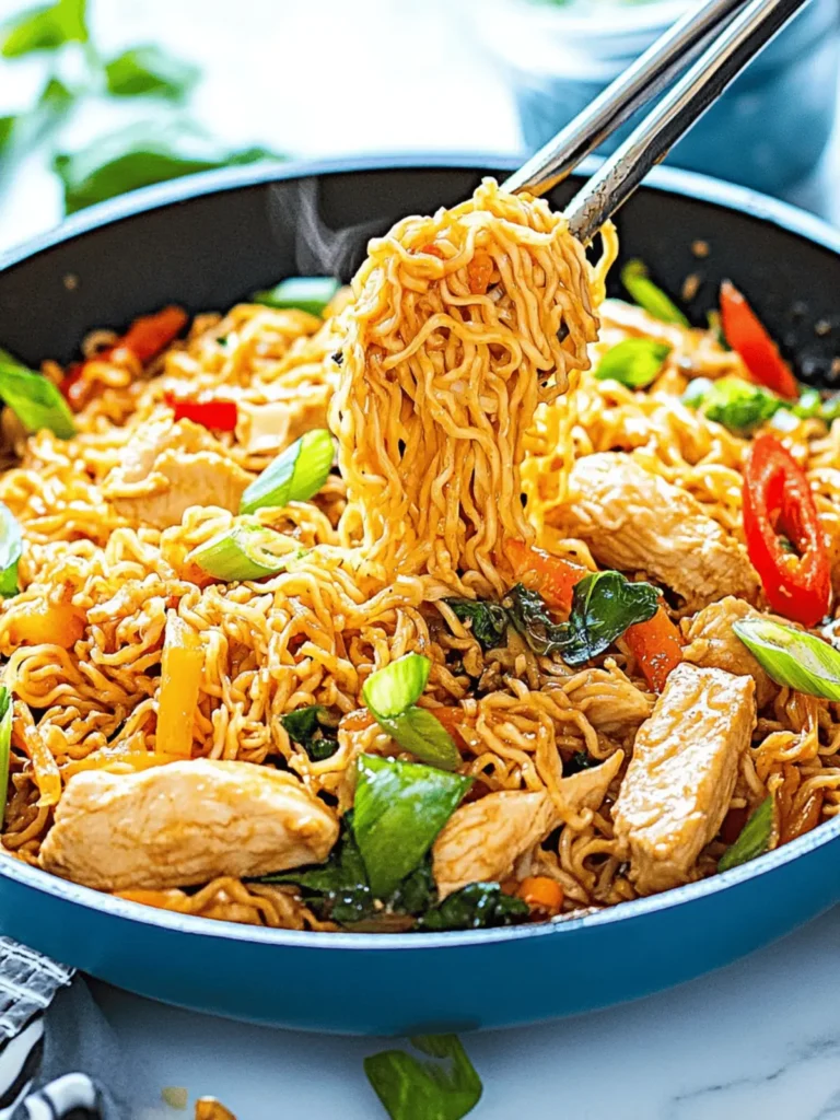 Savory Chicken Ramen Stir Fry for Quick Weeknight Comfort 2 Chicken Ramen Stir Fry