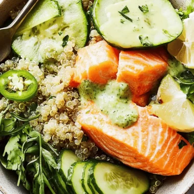 Salmon Quinoa Bowl
