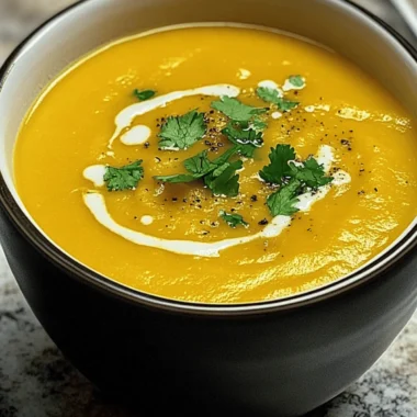 Curried Butternut Squash Soup