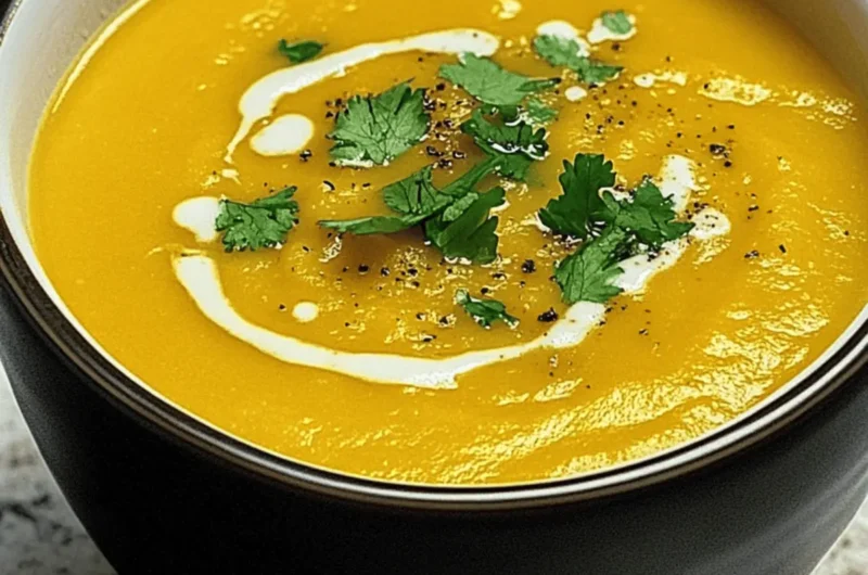 Curried Butternut Squash Soup