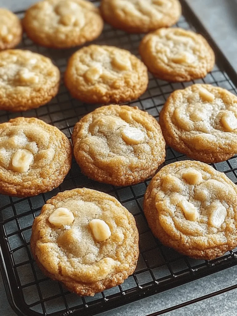 Delicious Banana Bread Cookies: Soft, Chewy, and Irresistible 2 Banana Bread Cookies