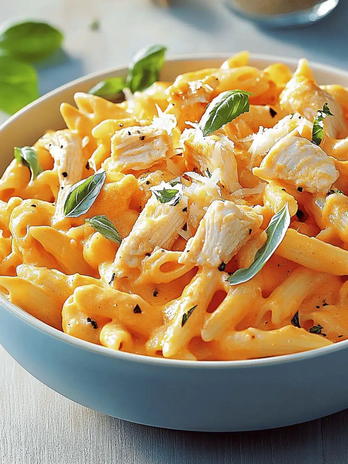 Creamy Buffalo Chicken Pasta with Cheddar and a Kick