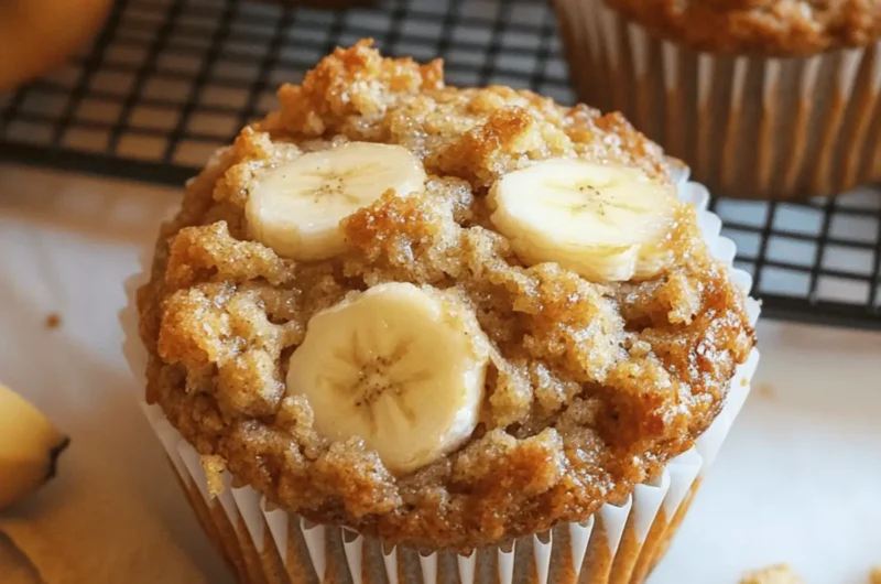 Apple Banana Bread Muffins
