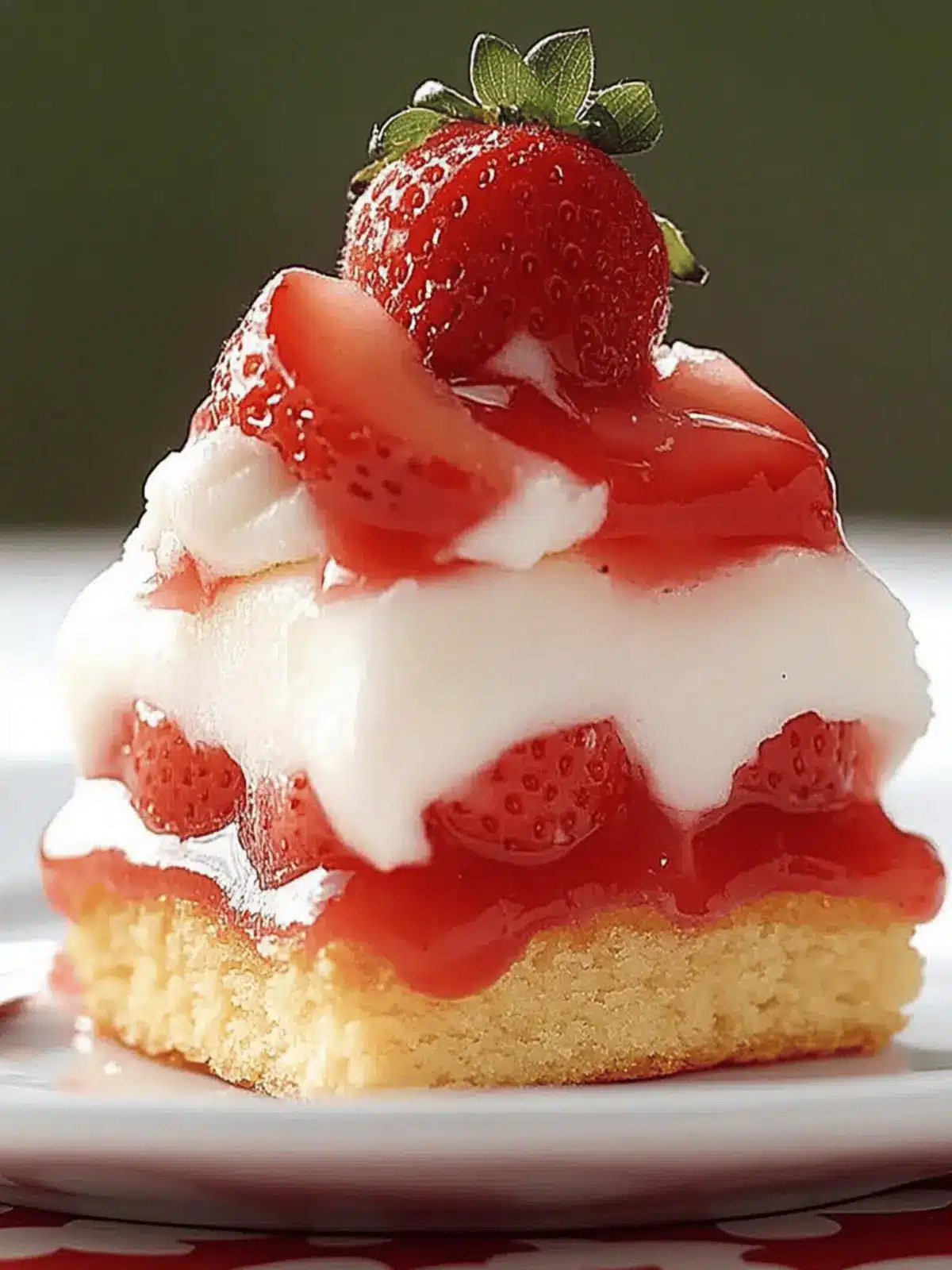 Strawberry Twinkie Dessert