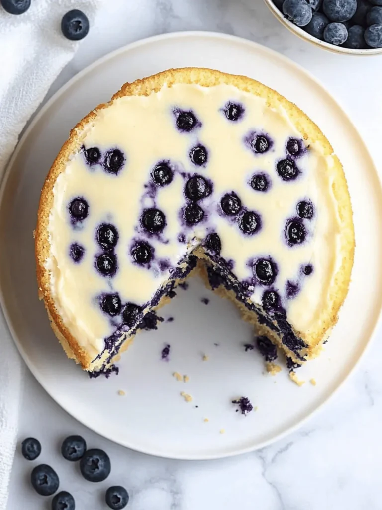 Lemon Blueberry Cake