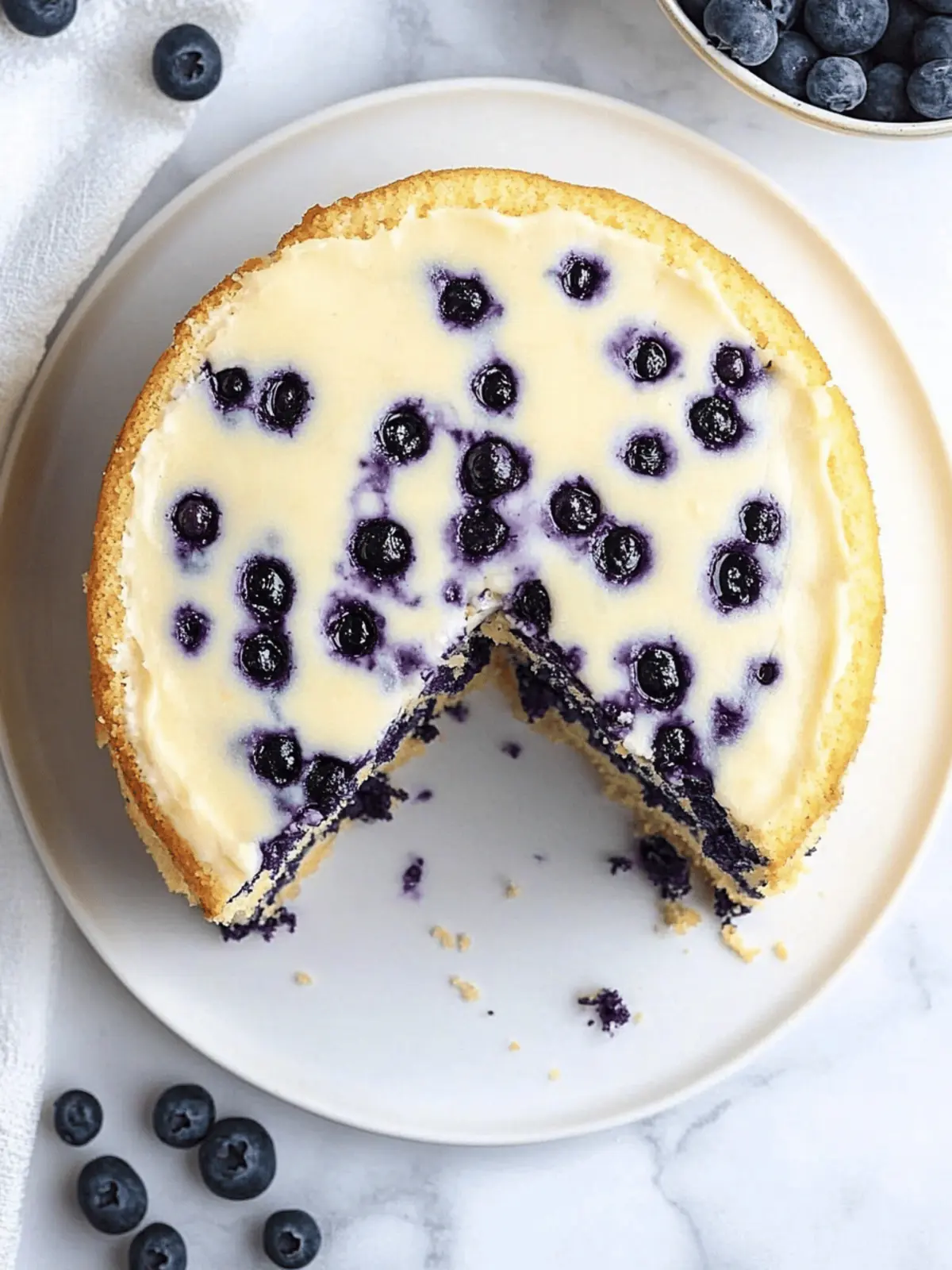 Lemon Blueberry Cake