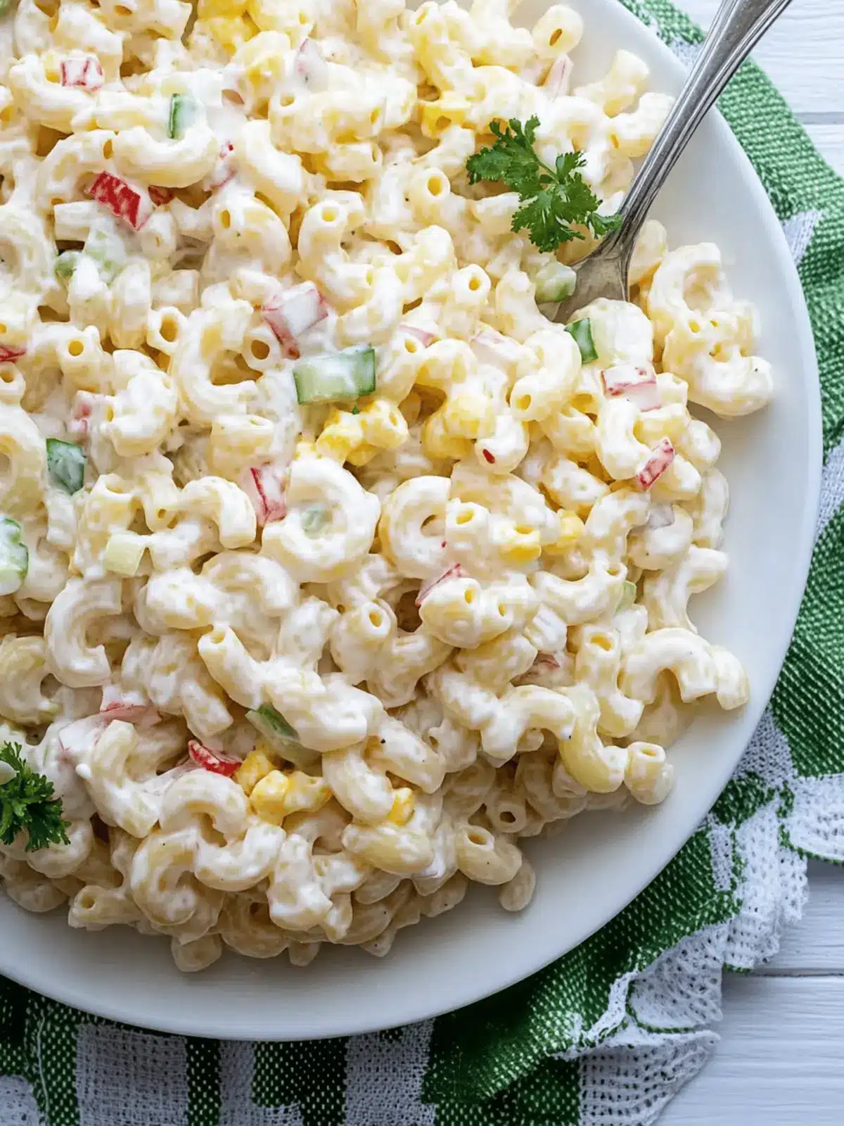 Sweet Tangy Amish Macaroni Salad
