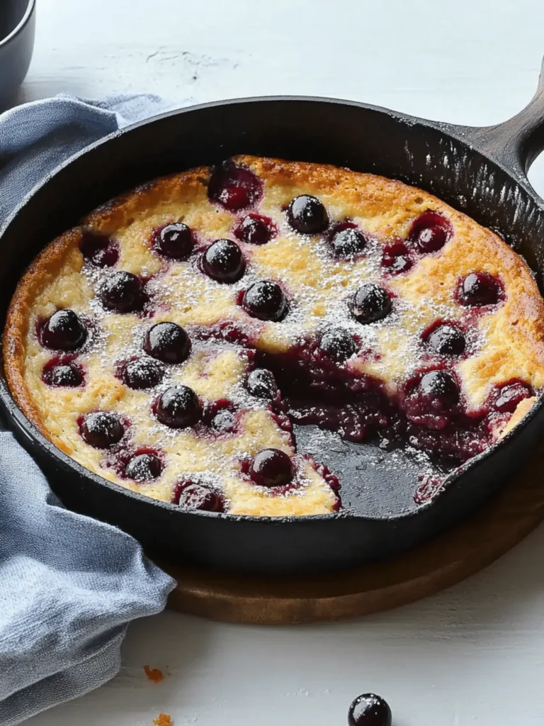 Cherry Clafoutis