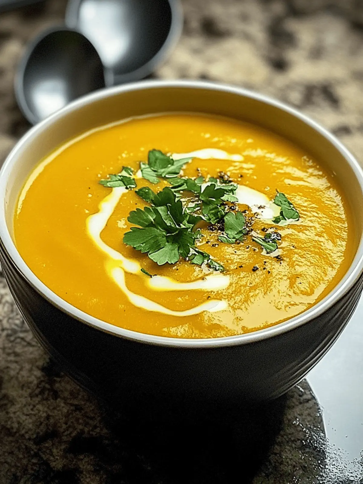 Curried Butternut Squash Soup