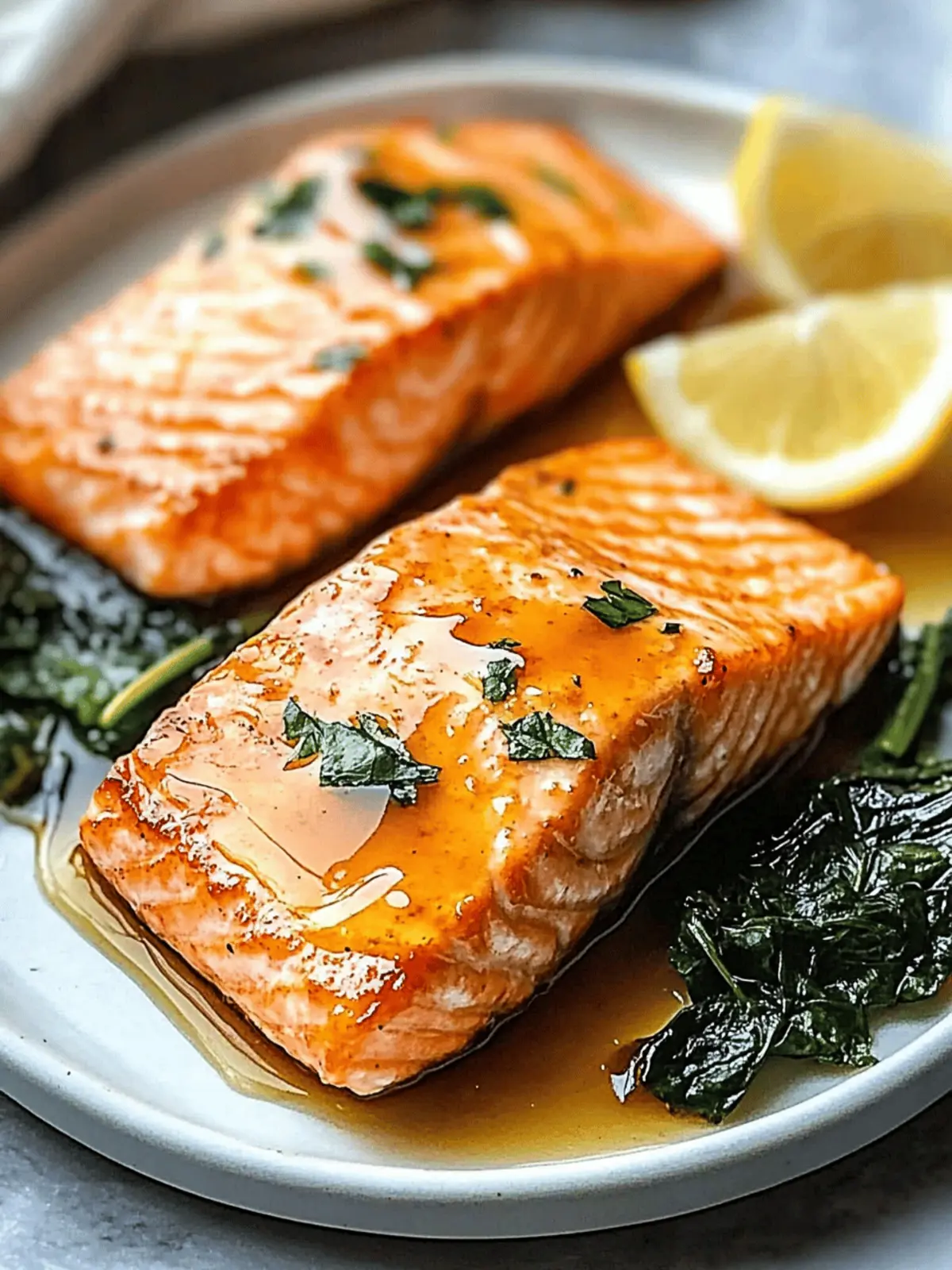 Honey Glazed Salmon